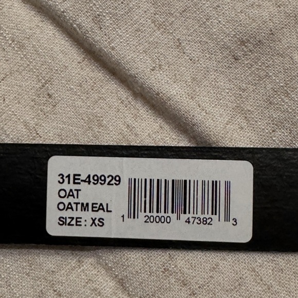 NWT Bobi Black Los Angeles Oversized blazer In Oatmeal - Picture 15 of 15